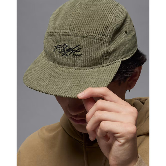 Nike Jordan Cap Hat Jumpman Fly Corduroy 5 Panel Flight Mens L/XL FV5297 222 NEW - Picture 10 of 14